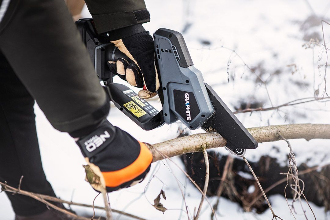 Пила ланцюгова акумуляторна Graphite Energy+ 18В без АКБ та ЗП (58GE116)фото