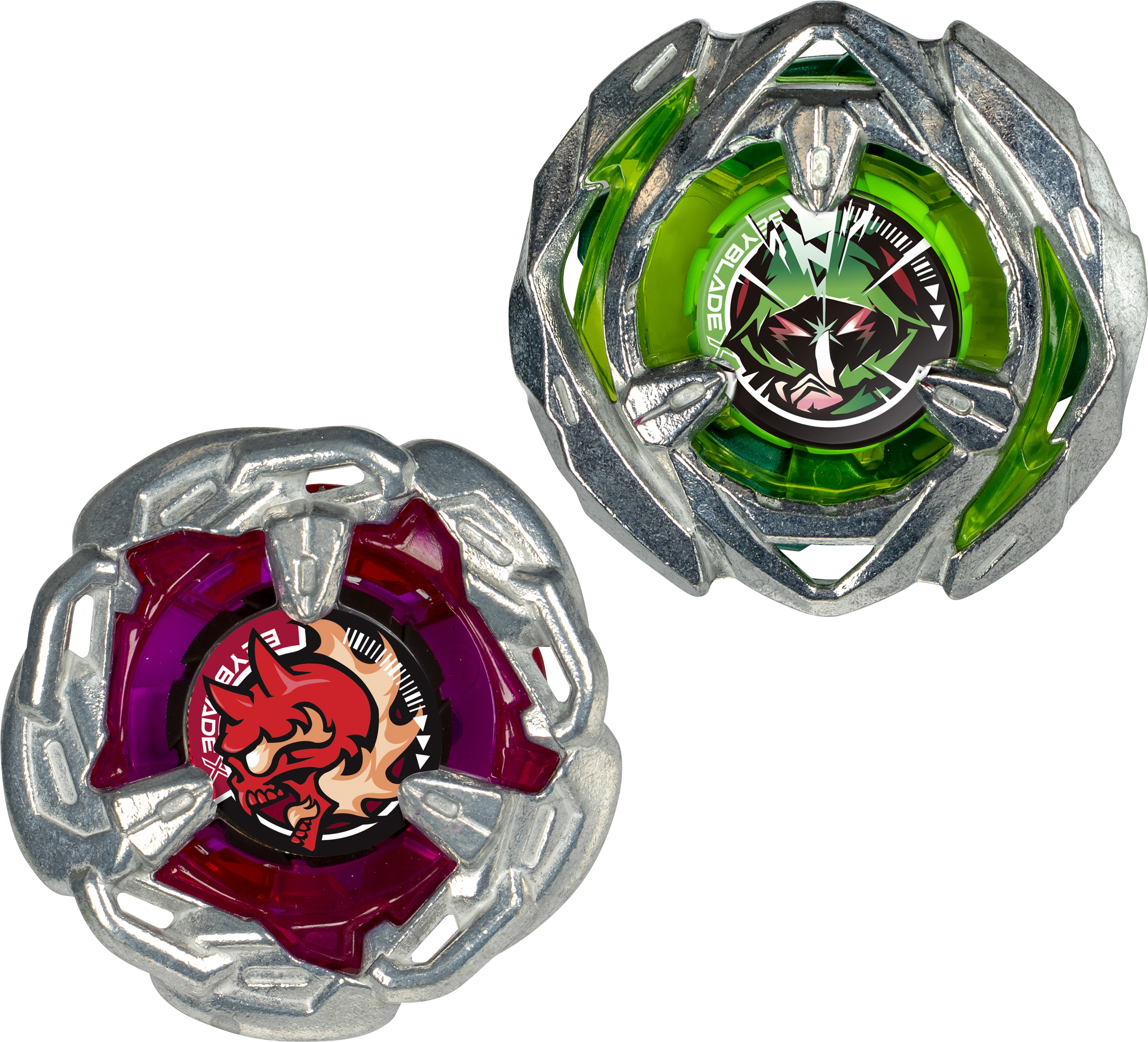 Набор игрушечный Beyblade из двух волчков серии "БэйБлейд Х" (F9586_G0196) фото 3