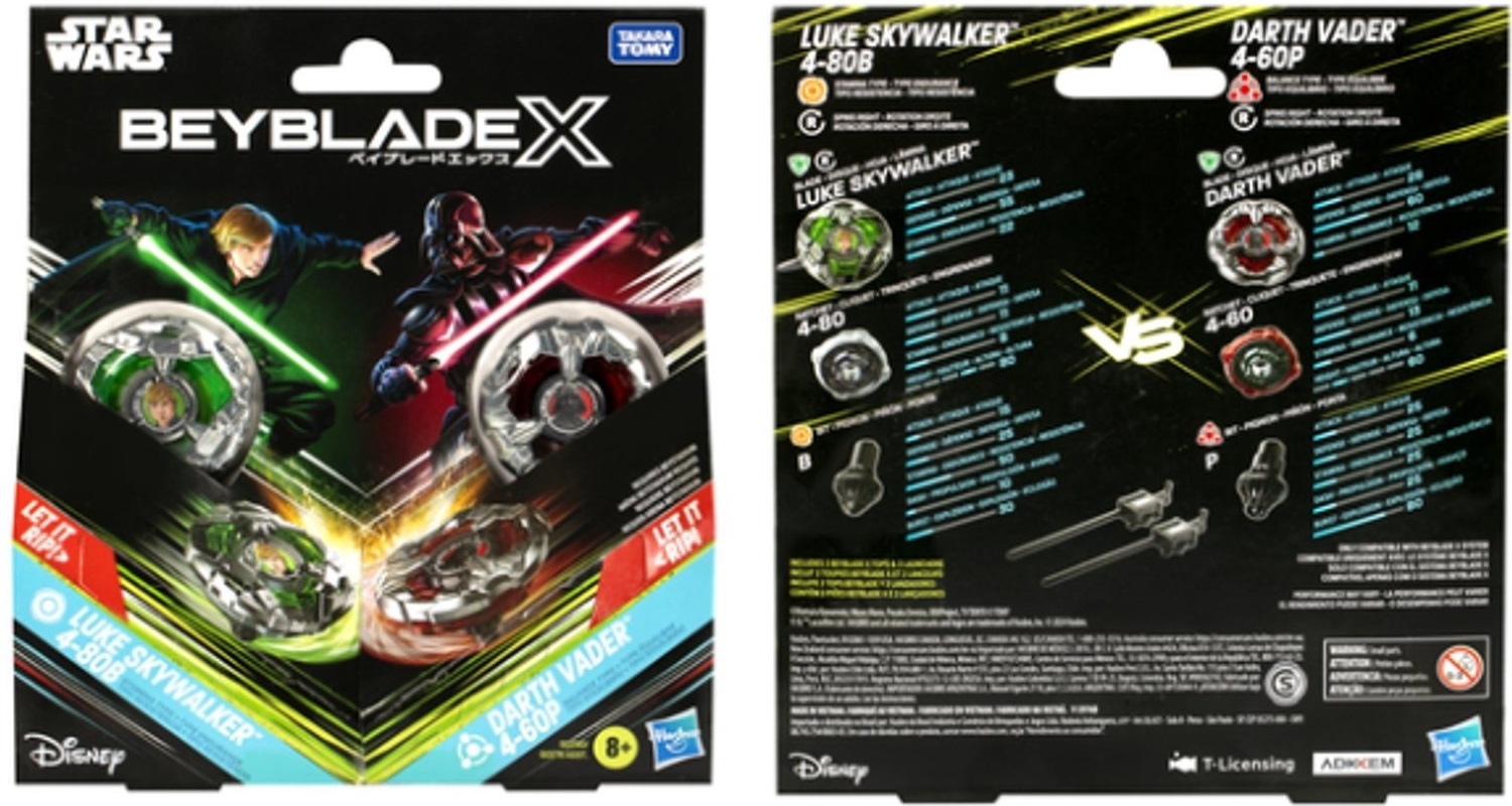 Набор игрушечный Beyblade из двух волчков серии "БэйБлейд Х" (F9586_G0190) фото 5