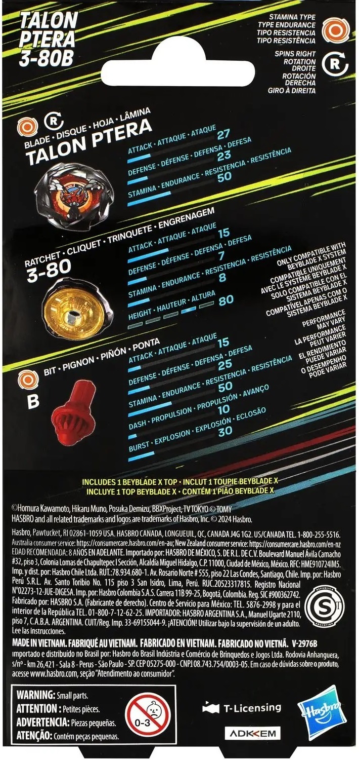 Игрушка-волчок Beyblade серии "БэйБлейд Х" (F9590_G0195) фото 3