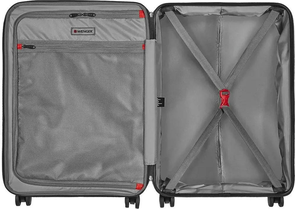 Валіза Wenger, Legacy, велика, пластик, 4 колеса, червонафото7
