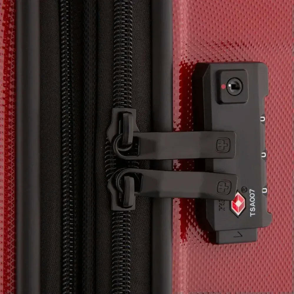 Валіза Wenger, Legacy, велика, пластик, 4 колеса, червонафото10