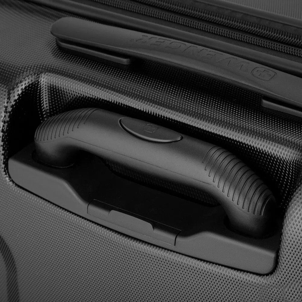 Чемодан Wenger Legacy пластиковый чёрный фото 11