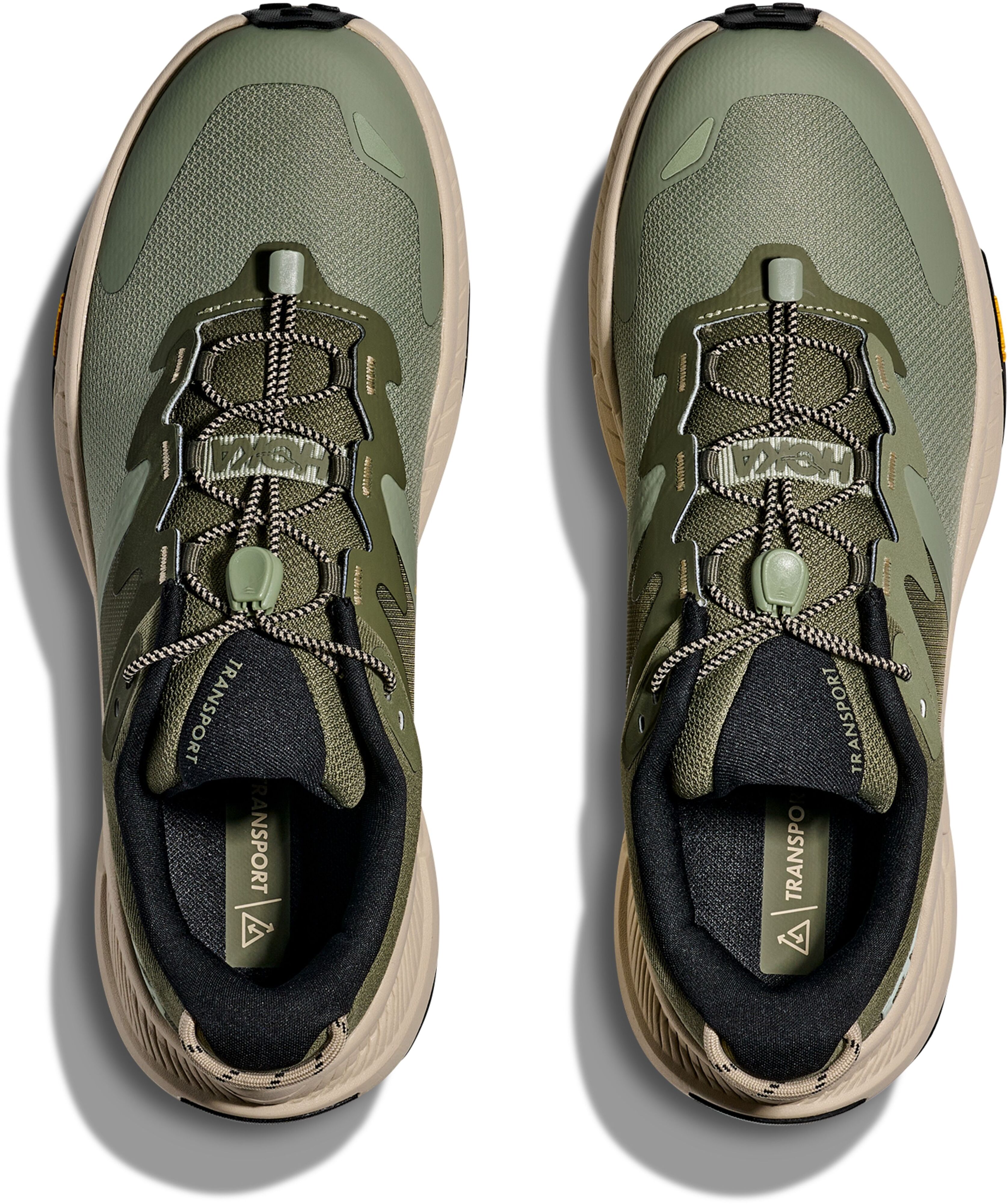 Кроссовки мужские Hoka M Transport 1123153-SSSC 42 2/3 (9 US) оливковые фото 