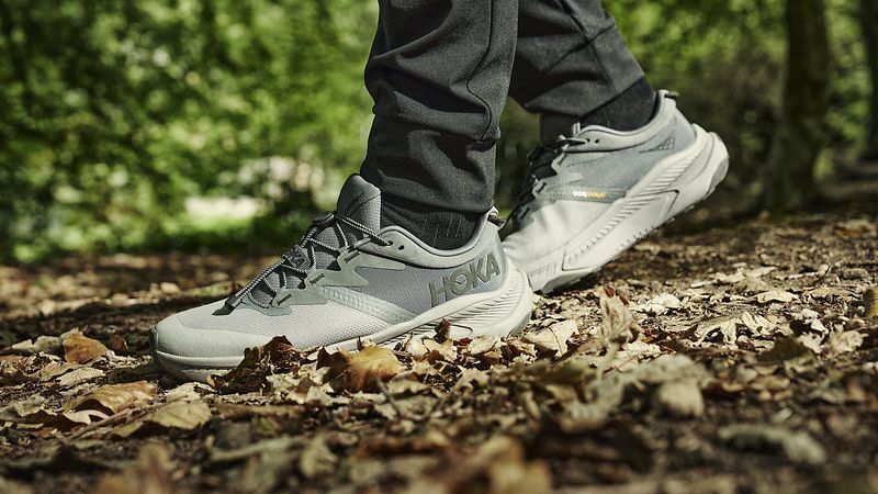 Кроссовки мужские Hoka M Transport 1123153-SSSC 42 2/3 (9 US) оливковые фото 