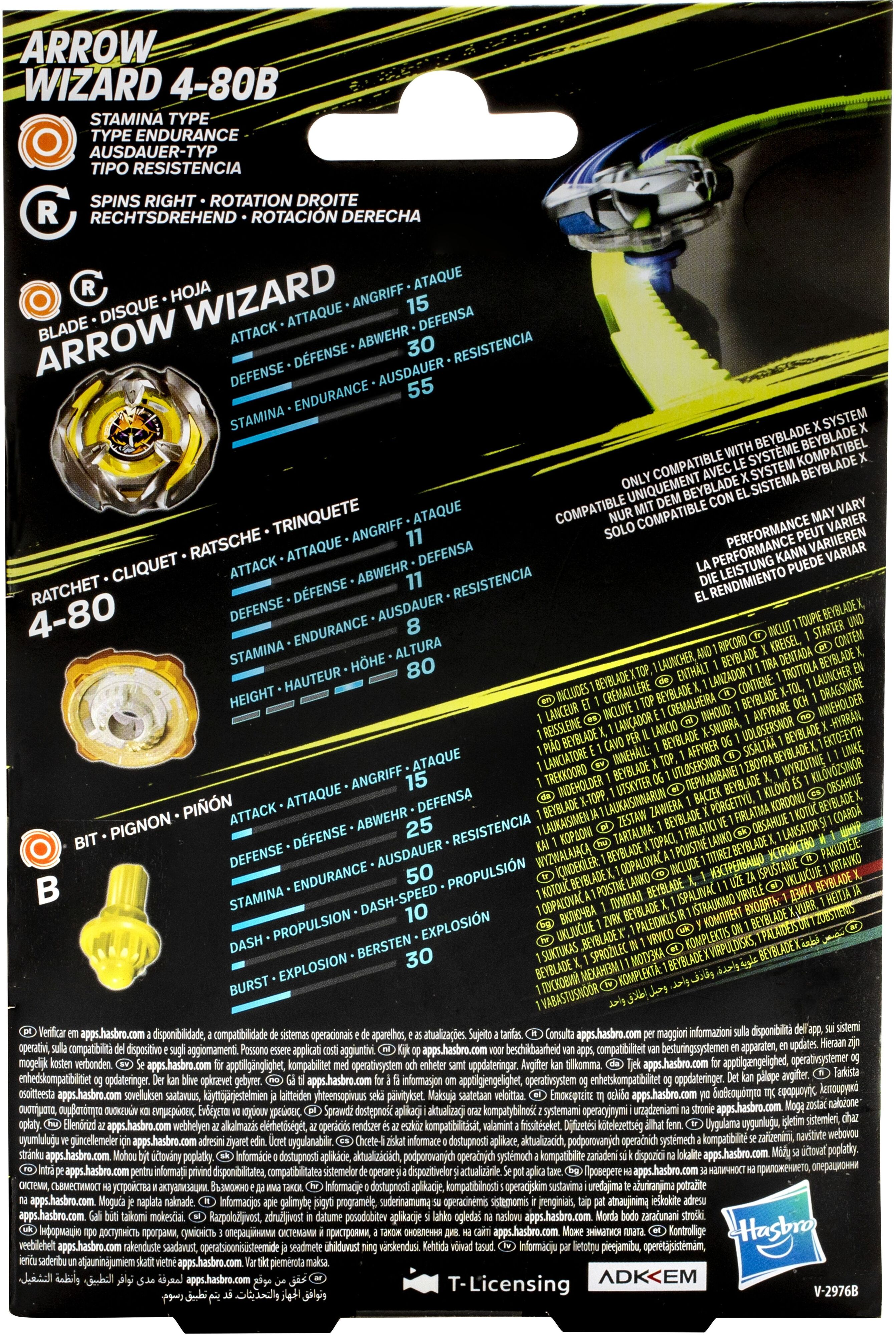 Игрушка-волчок Beyblade с пусковым устройством (G0175_F9582) фото 5