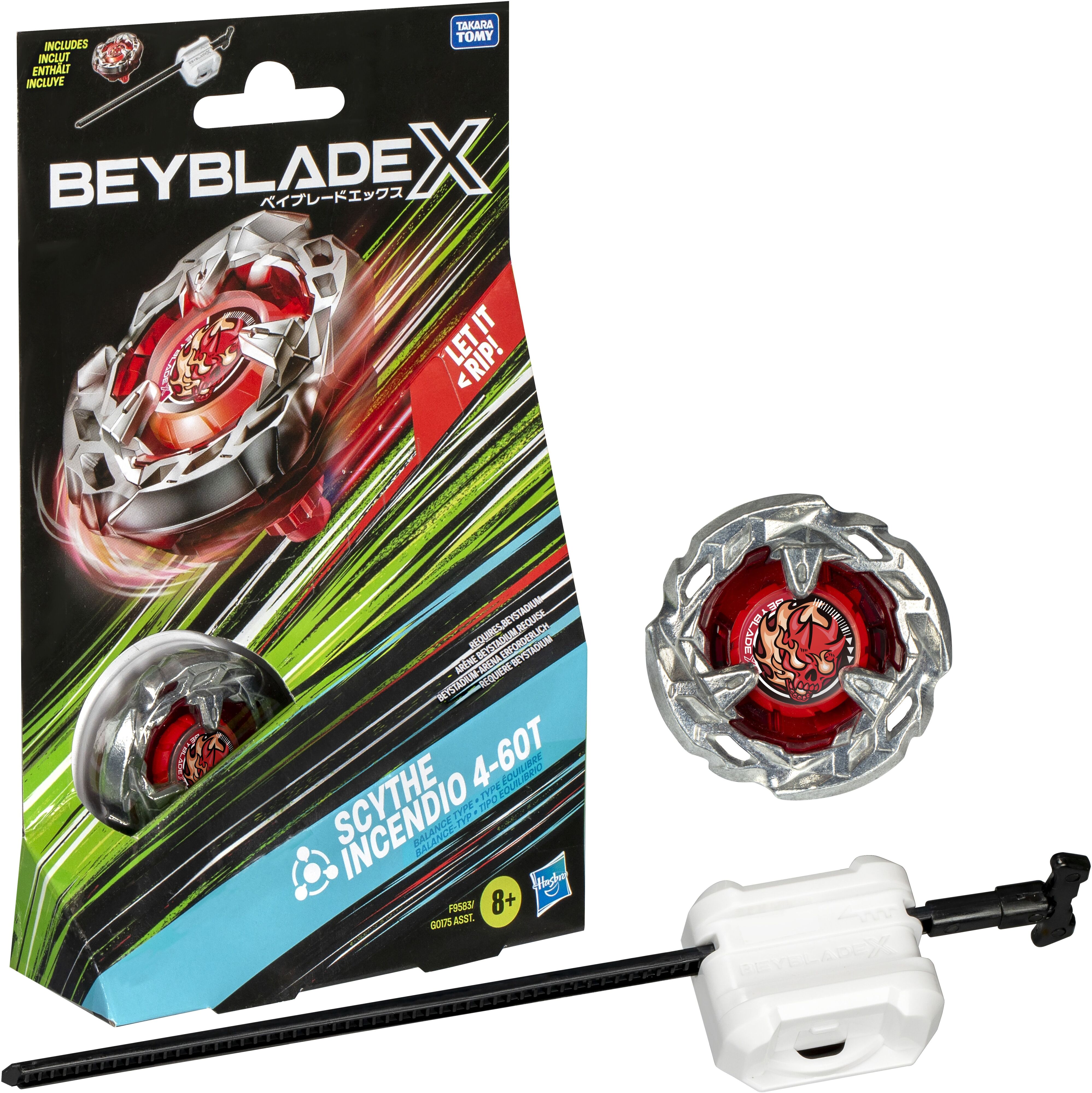 Игрушка-волчок Beyblade с пусковым устройством (G0175_F9583) фото 4