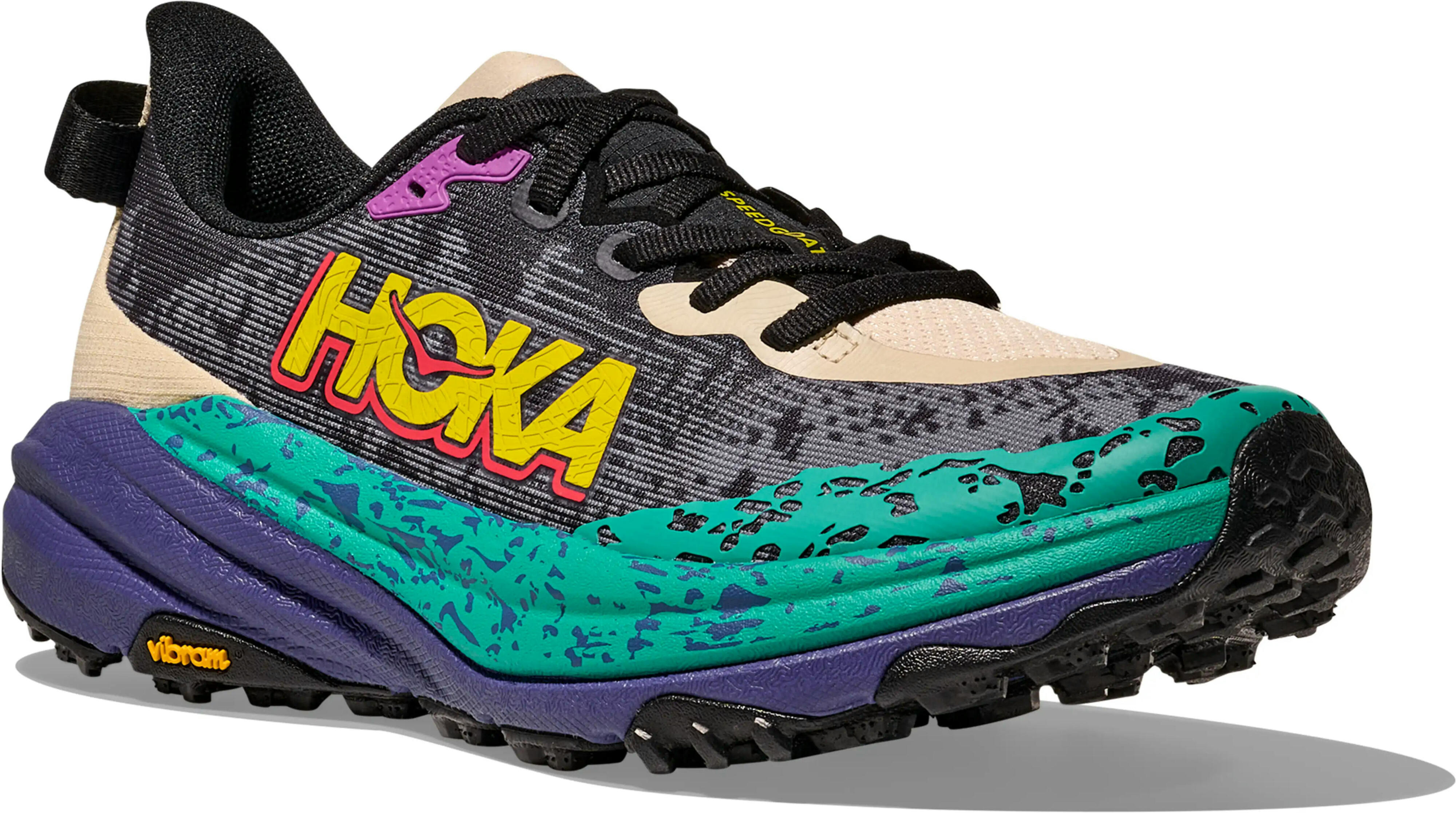 Кроссовки женские Hoka W Speedgoat 6 1147811-OMN 38 2/3 (7 US) разноцветные фото 3