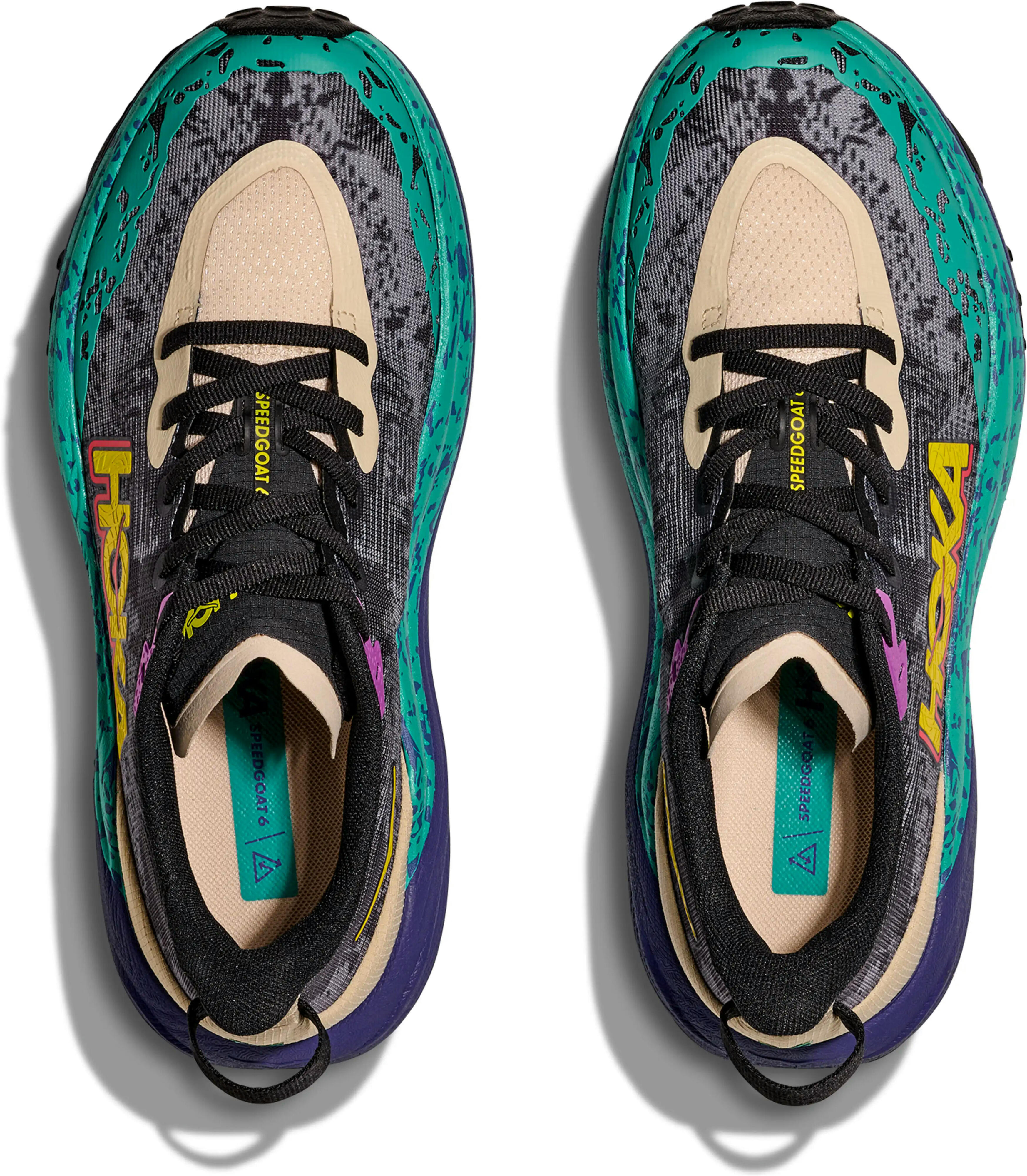 Кроссовки женские Hoka W Speedgoat 6 1147811-OMN 38 2/3 (7 US) разноцветные фото 7