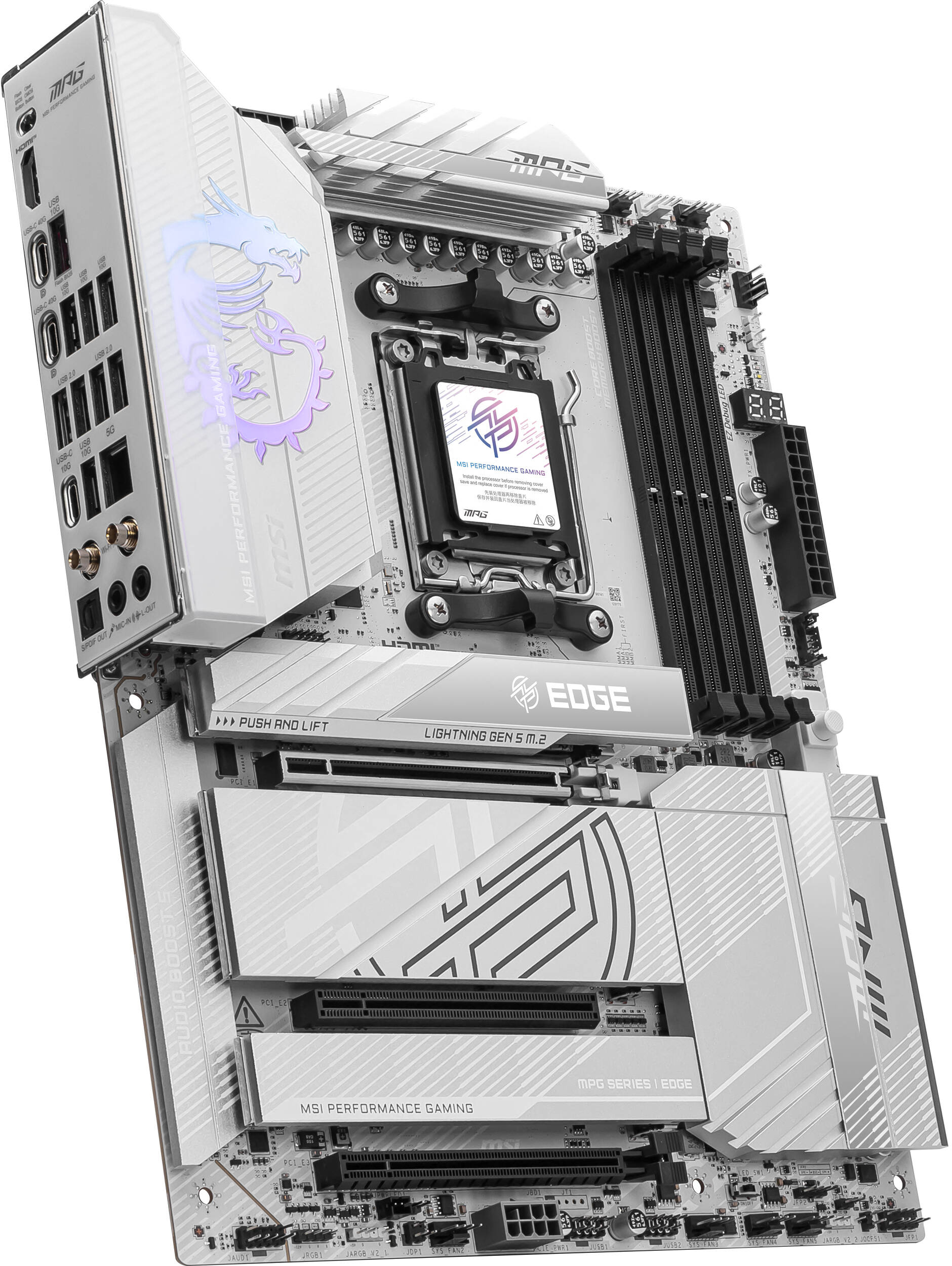 Материнcька плата MSI MPG X870E EDGE TI WIFI (911-7E59-001)фото