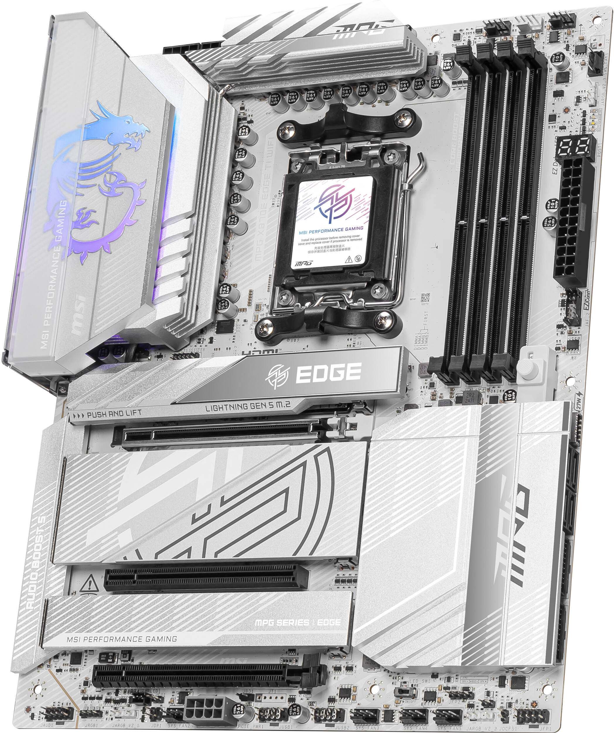 Материнcька плата MSI MPG X870E EDGE TI WIFI (911-7E59-001)фото