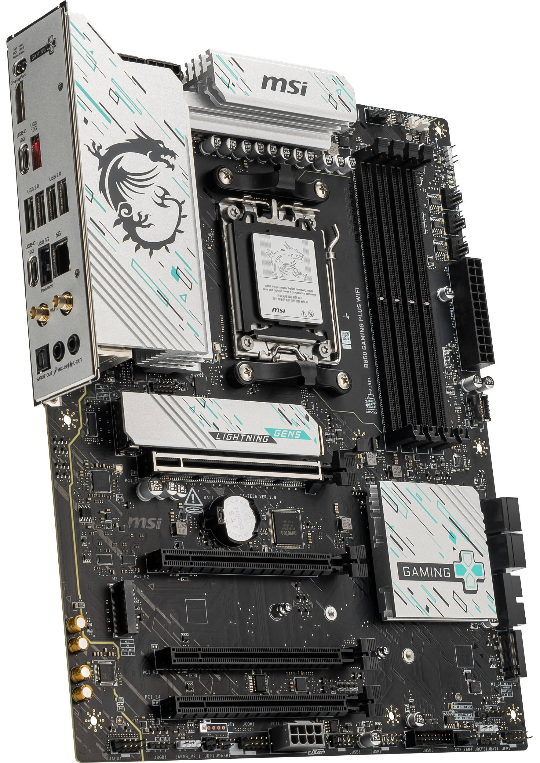 Материнcкая плата MSI B850 Gaming Plus WiFi (911-7E56-001) фото 2