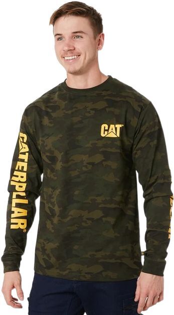 Лонгслив мужской Caterpillar (CAT) 1510034-11790 L камуфляж фото 3