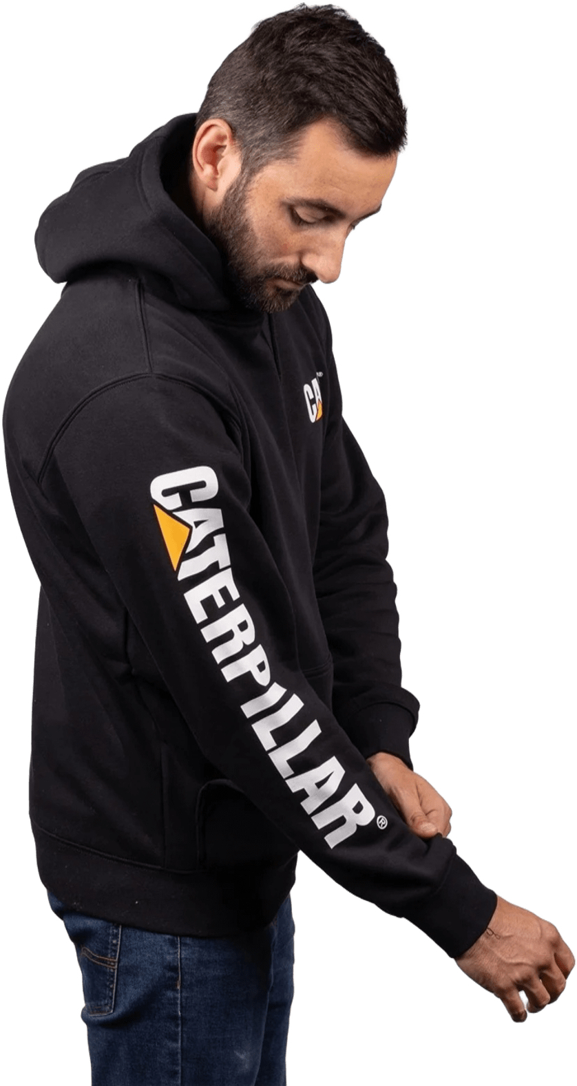 Худи мужской Caterpillar (CAT) 1910709-016 S черный фото 7