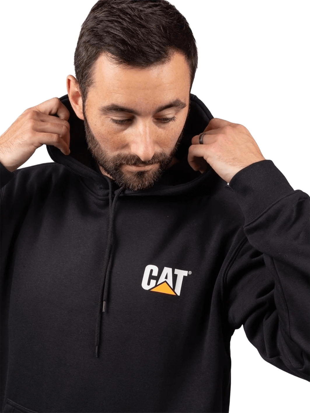 Худи мужской Caterpillar (CAT) 1910709-016 S черный фото 9