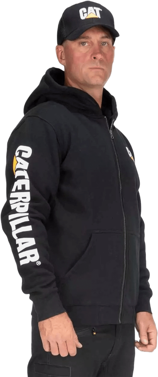 Кофта чоловіча Caterpillar (CAT) W10840-016 M чорнийфото