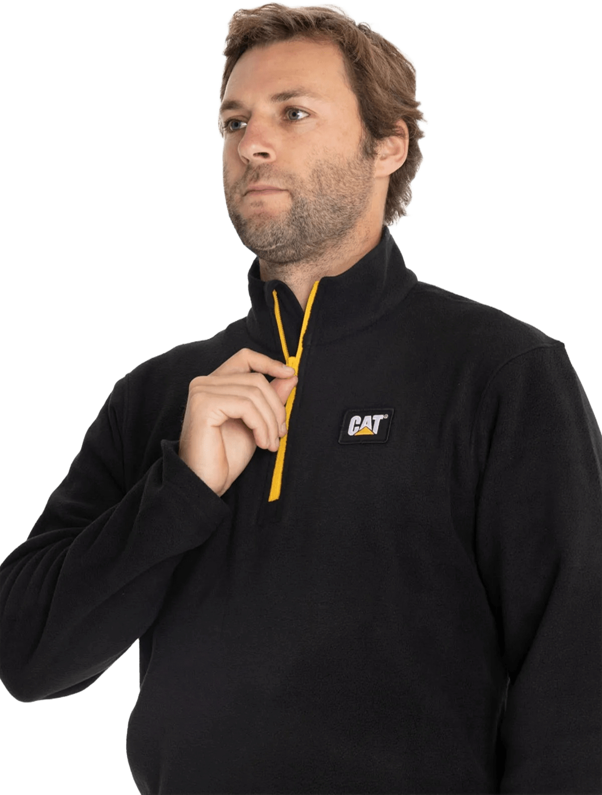 Флісова кофта чоловіча Caterpillar (CAT) 1030010-12469 чорнафото