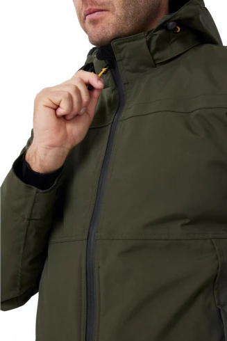 Куртка з капюшоном мужская Caterpillar (CAT) 1310017-10639 L хаки фото 4