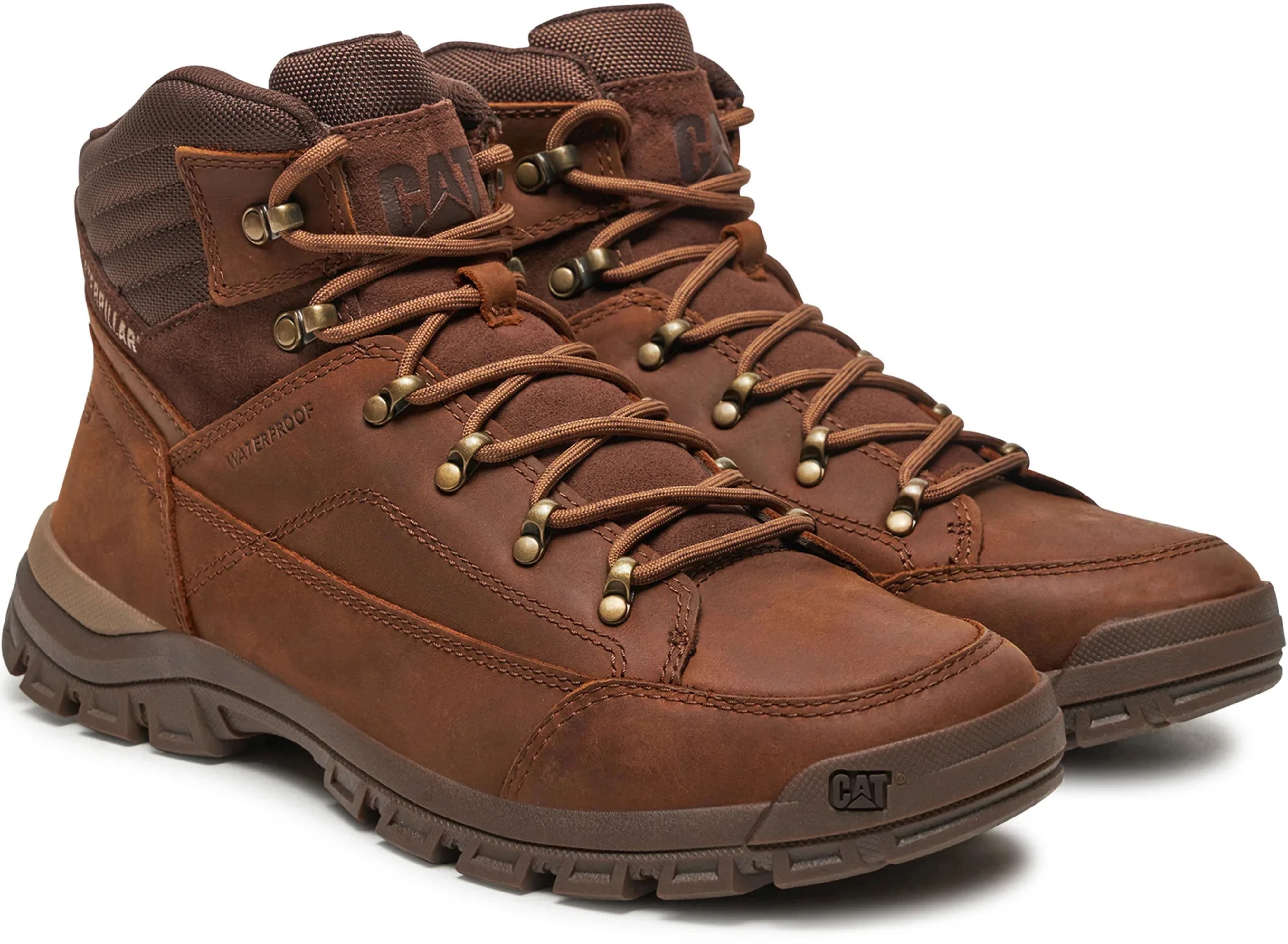 Ботинки мужские Caterpillar (CAT) Threshold Hiker Wp P725960 42 коричневые фото 4