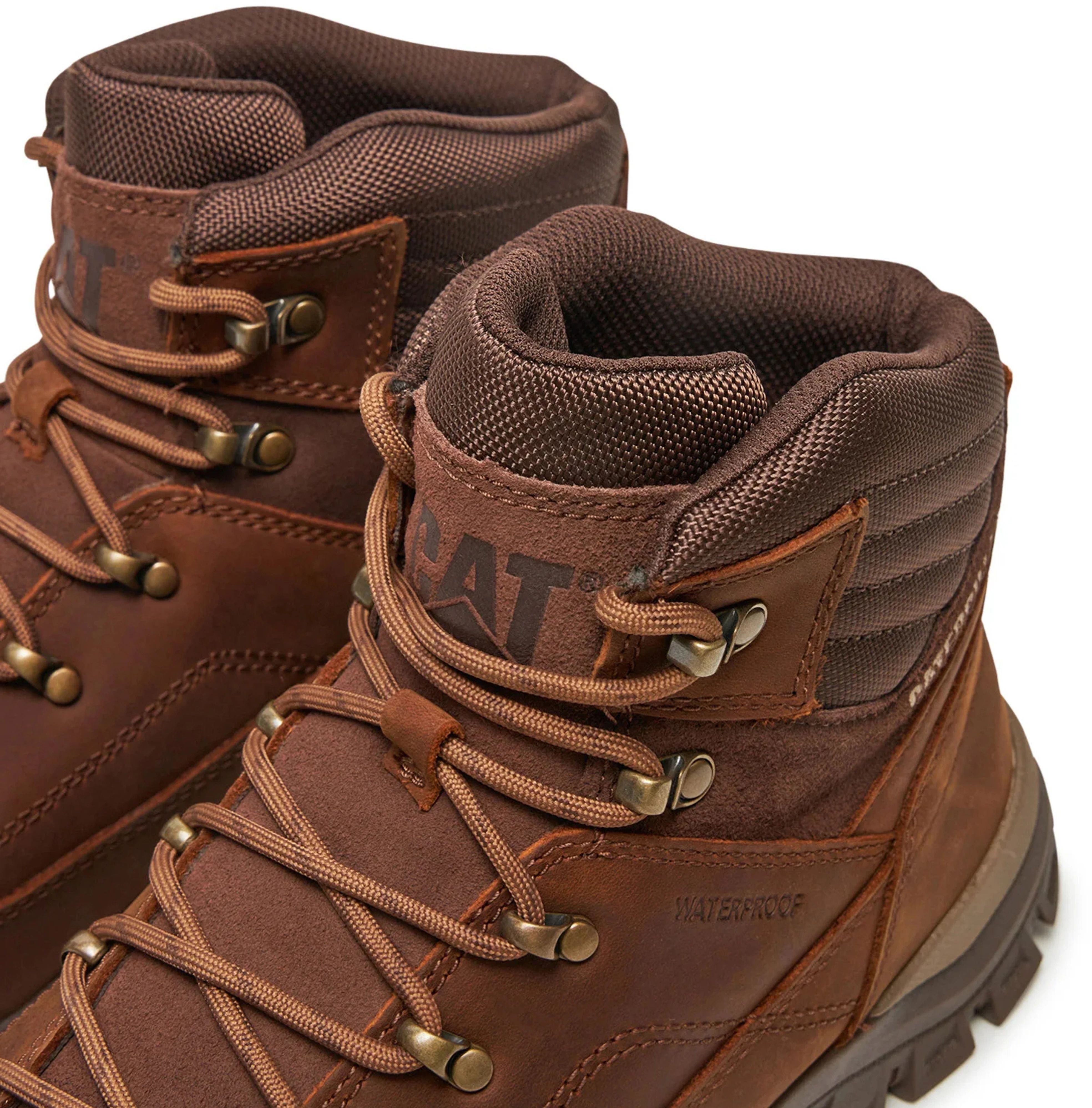 Ботинки мужские Caterpillar (CAT) Threshold Hiker Wp P725960 42 коричневые фото 6
