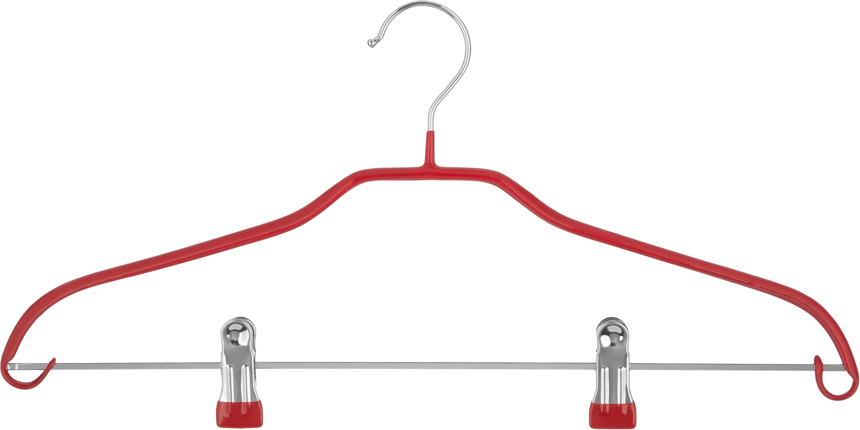Вішаки для одягу з прищіпками ARDESTO 42см 2 шт червоні (ARHC2802RC)фото
