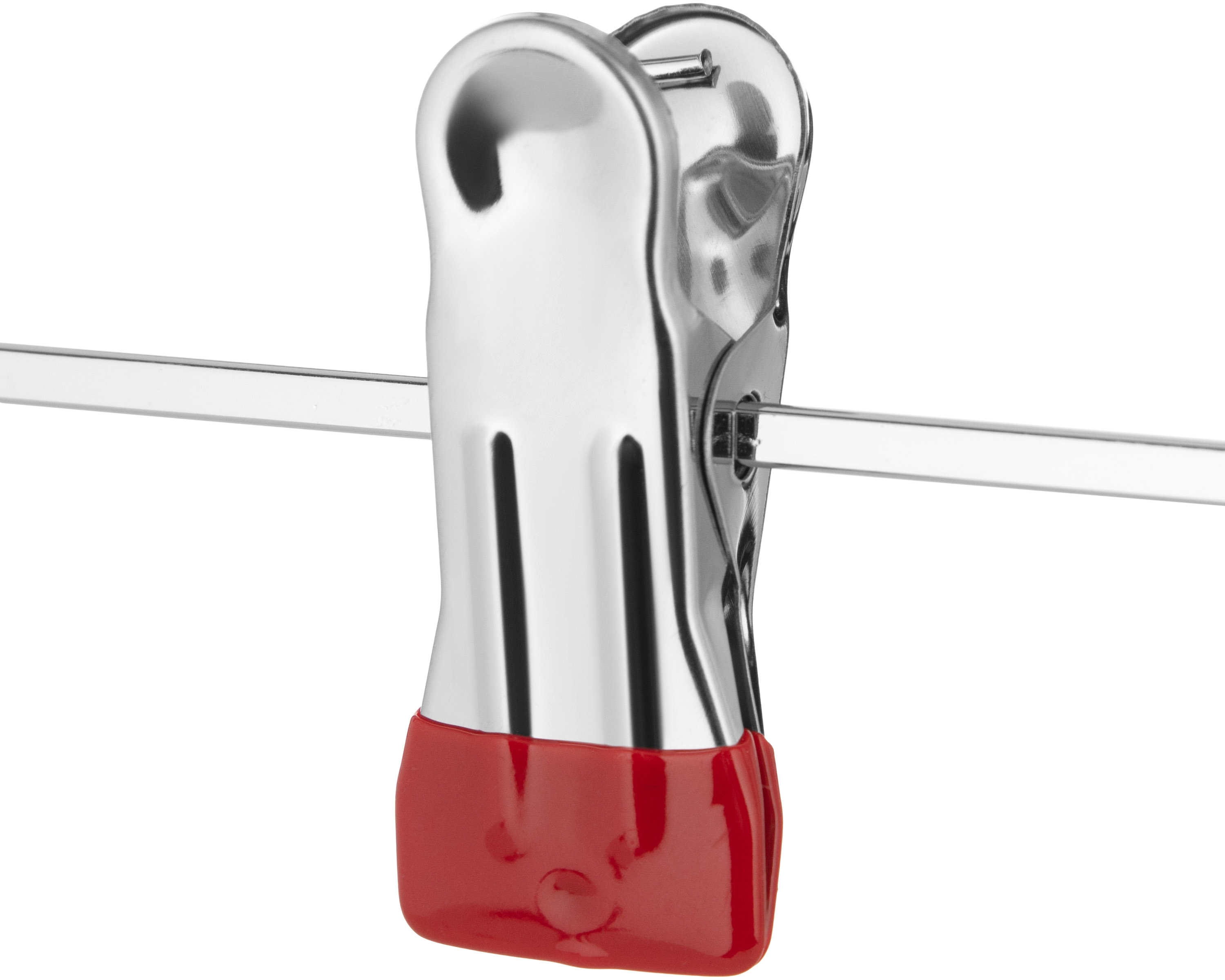 Вішаки для одягу з прищіпками ARDESTO 42см 2 шт червоні (ARHC2802RC)фото