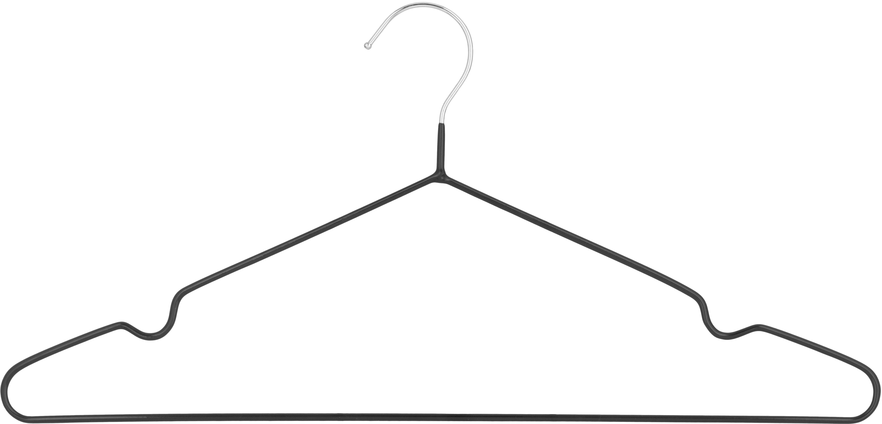 Вішаки для одягу ARDESTO 40.5см 5 шт чорні (ARHC2805B)фото