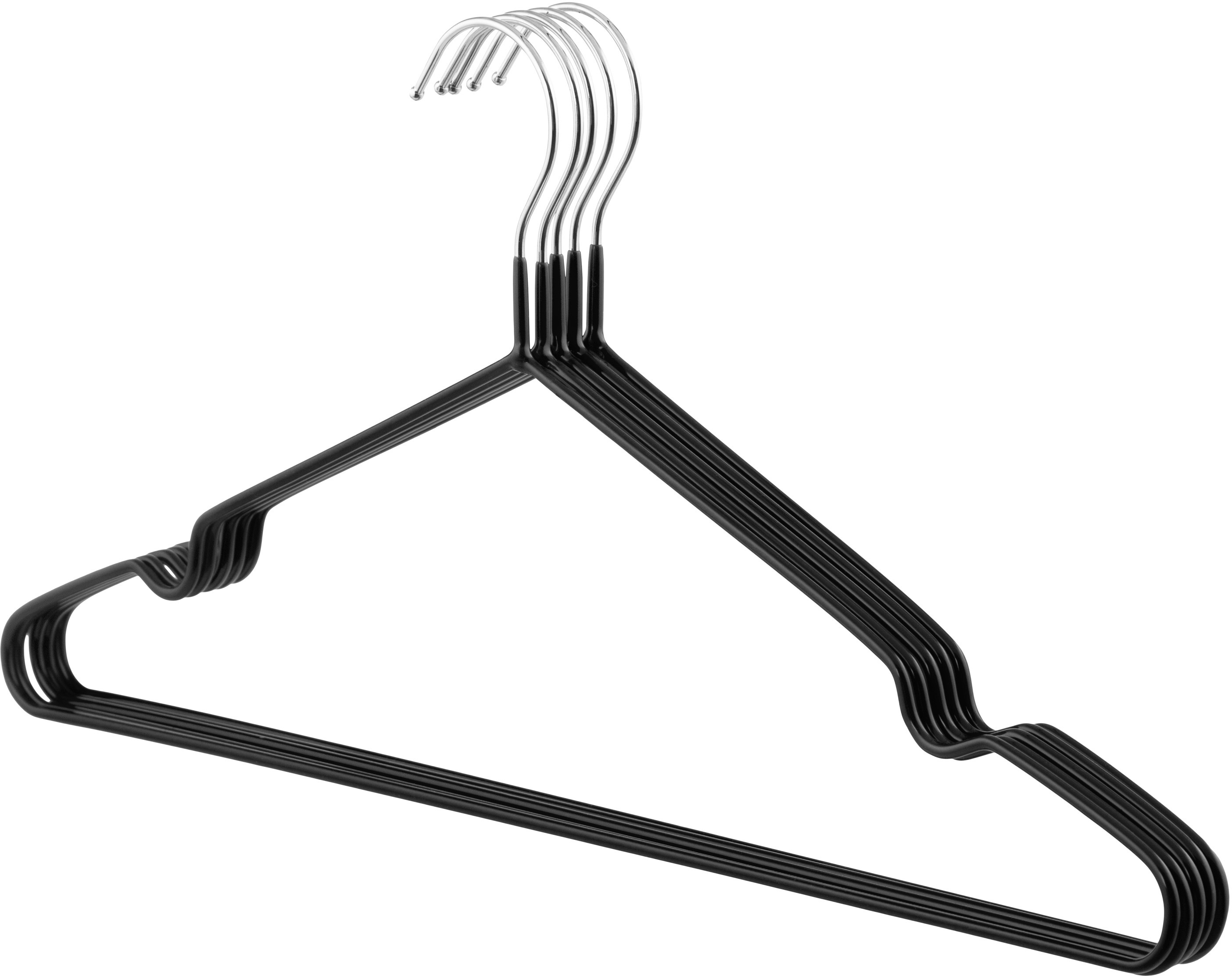 Вішаки для одягу ARDESTO 40.5см 5 шт чорні (ARHC2805B)фото