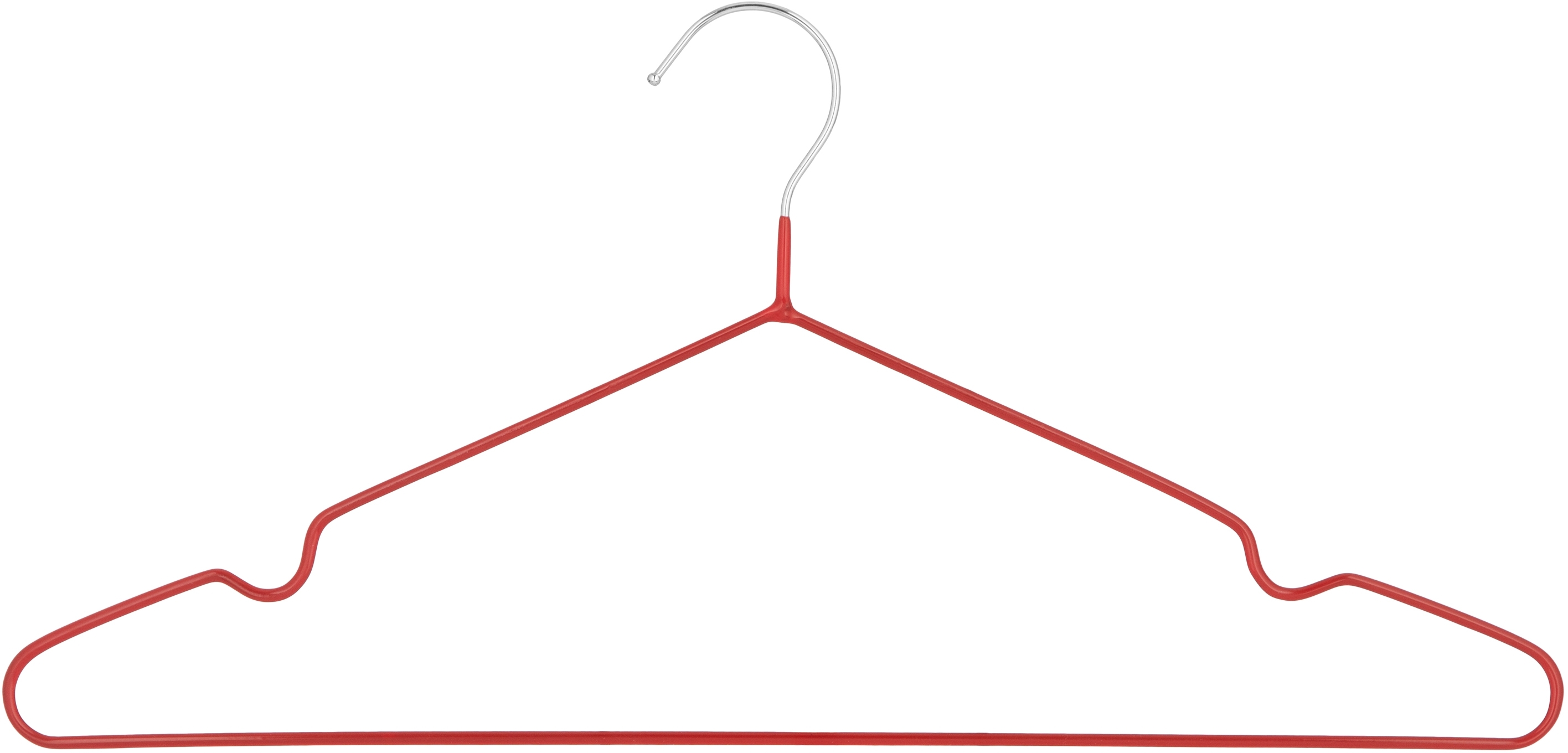 Вішаки для одягу ARDESTO 40.5см 5 шт червоні (ARHC2805R)фото