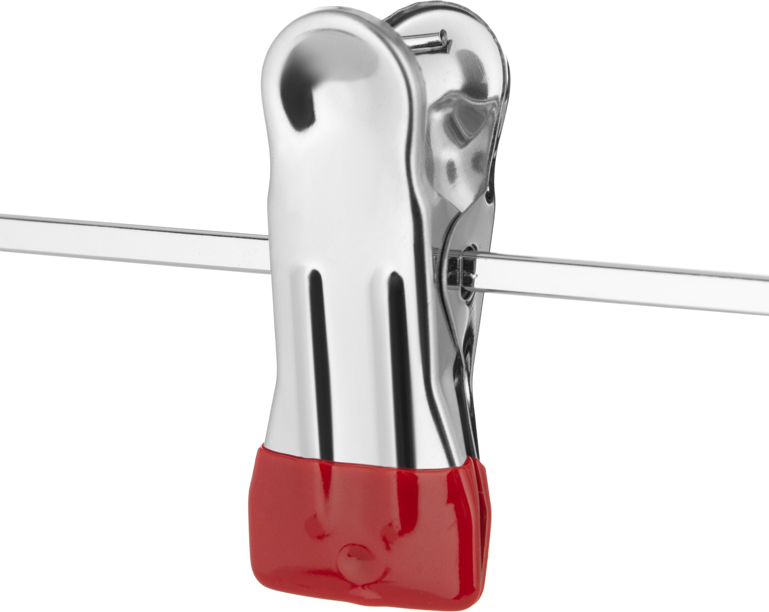 Вішаки для штанів з прищіпками ARDESTO 30см 5 шт червоні (ARHC2805RC)фото