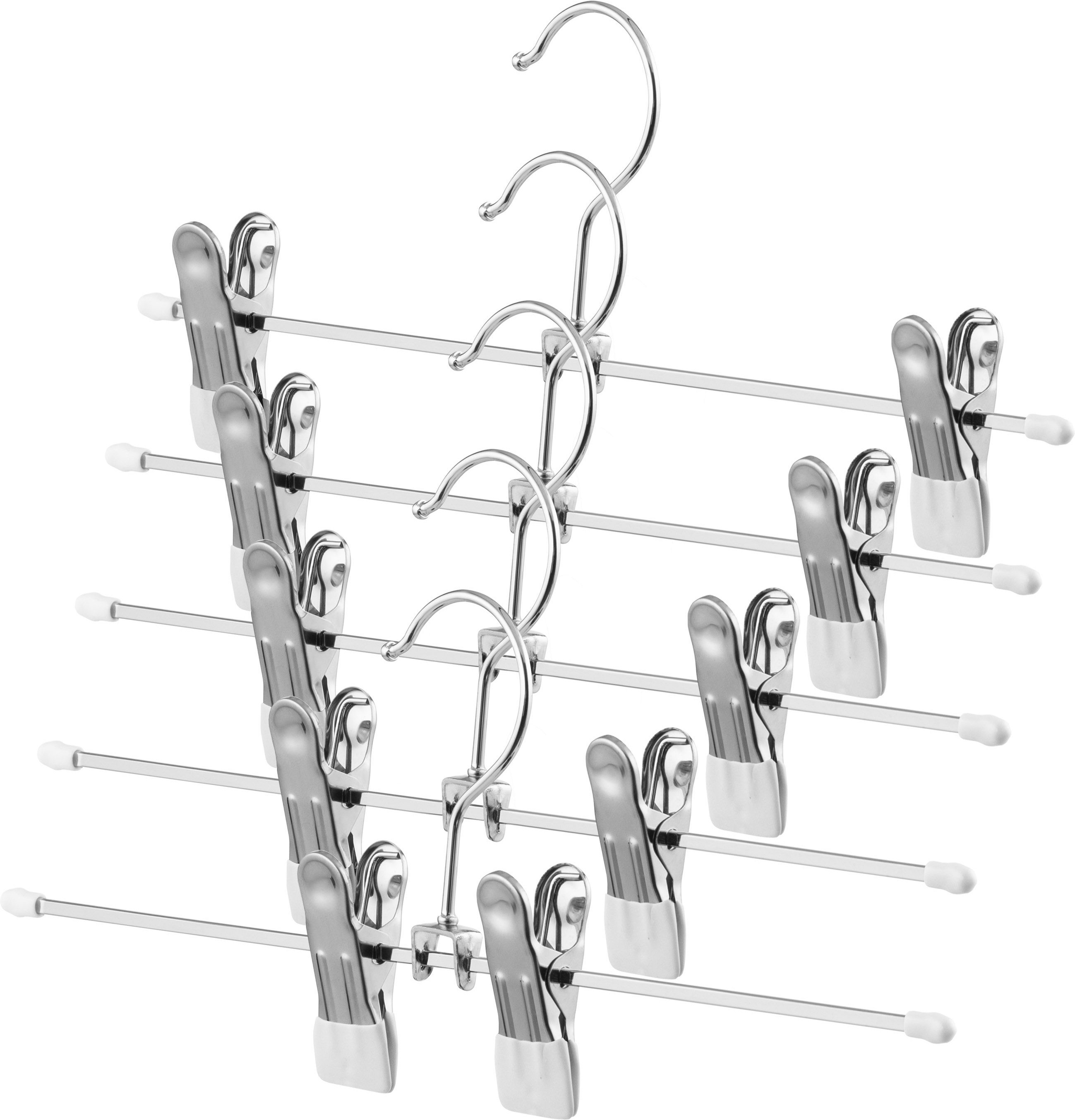 Вешалки для штанов с прищепками ARDESTO 30см 5 шт белые (ARHC2805WC) фото 