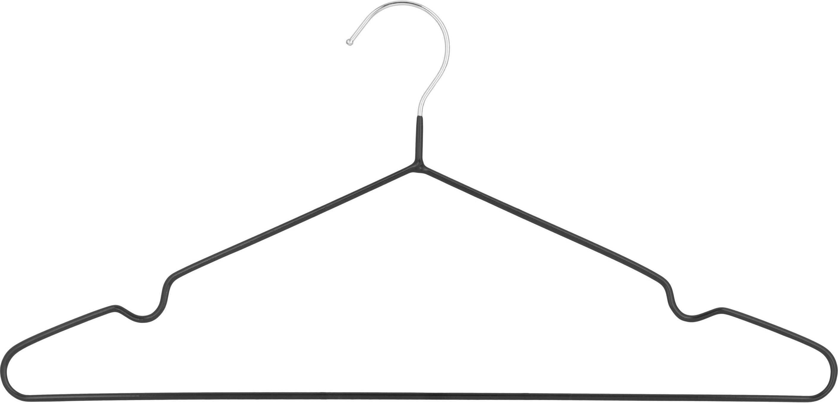 Вішаки для одягу ARDESTO 40.5см 10 шт чорні (ARHC2810B)фото