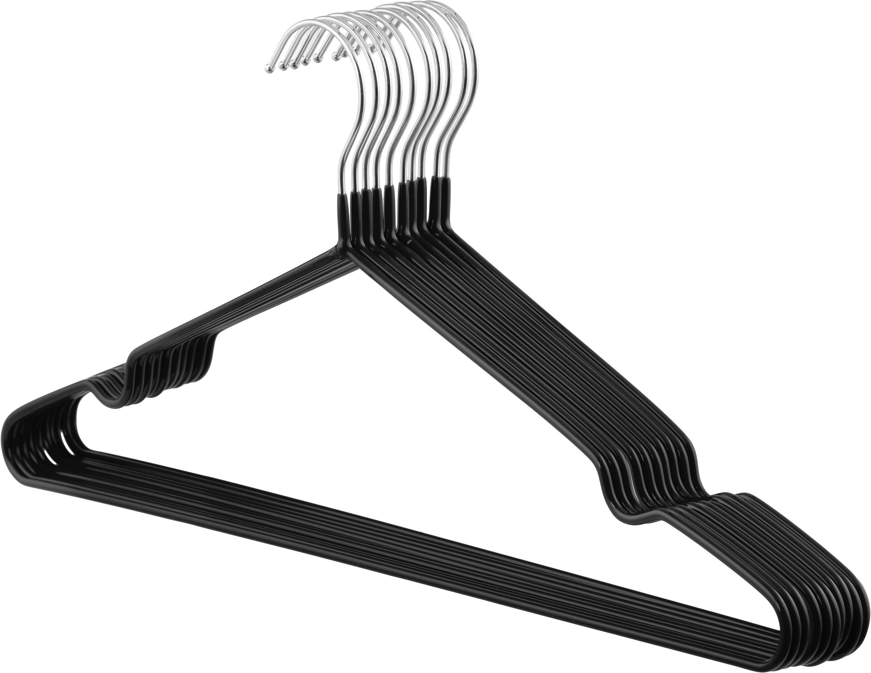 Вішаки для одягу ARDESTO 40.5см 10 шт чорні (ARHC2810B)фото