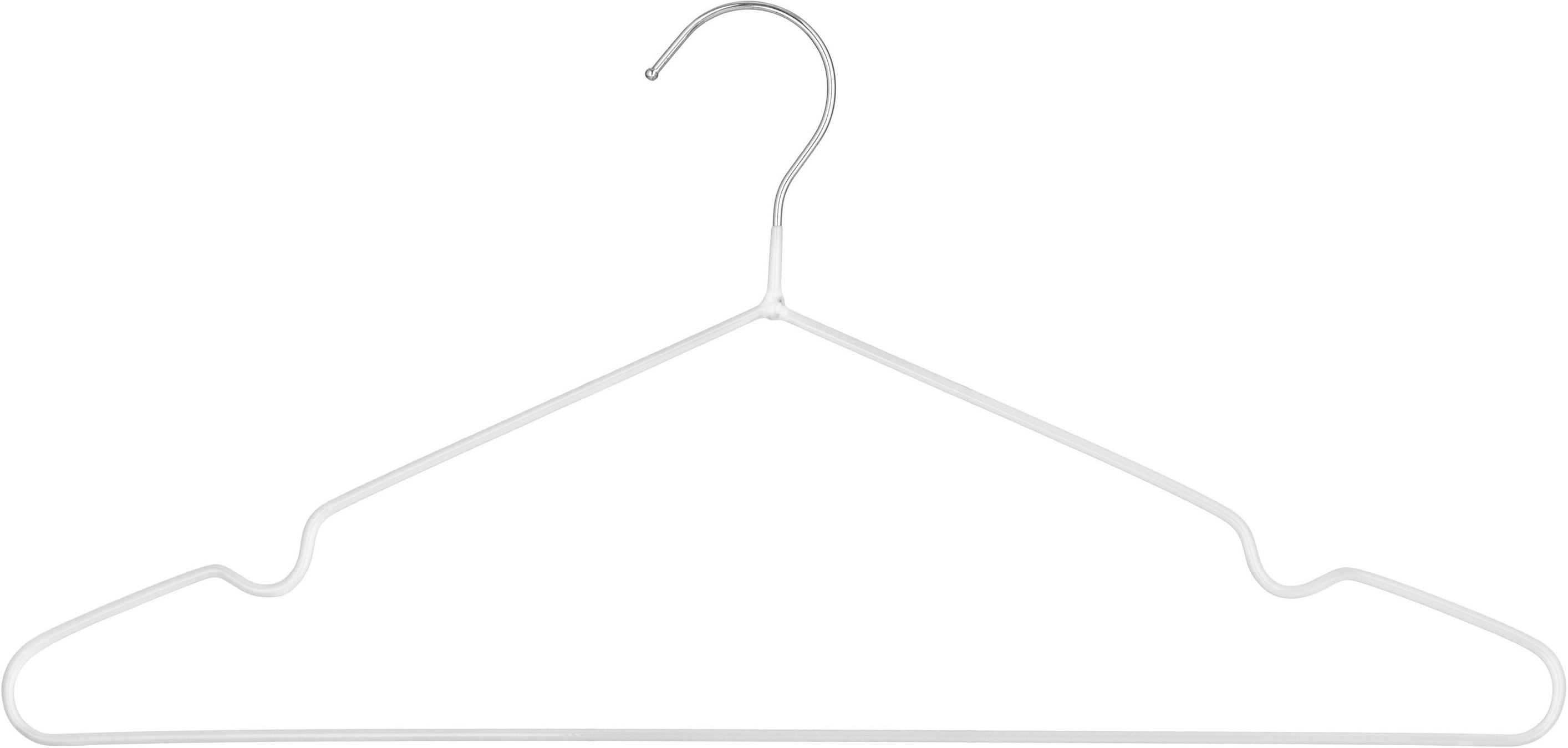 Вішаки для одягу ARDESTO 40.5см 10 шт білі (ARHC2810W)фото