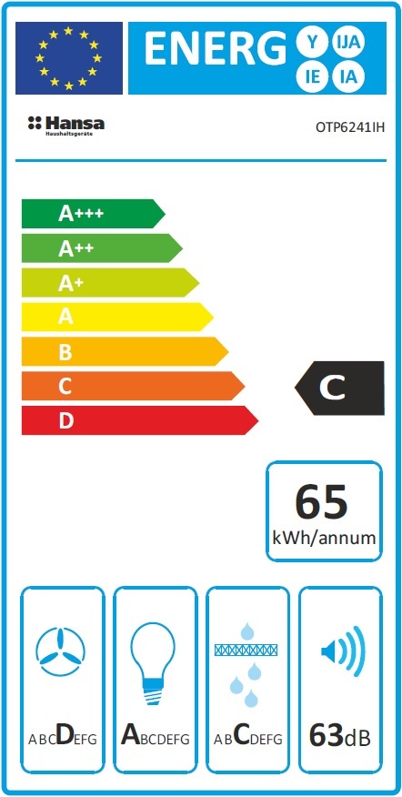 Витяжка Hansa OTP6241IHфото9