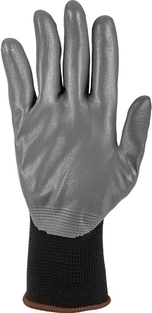 Перчатки рабочие Neo Tools, полиэстер с нитриловым покрытием, р.9, 12шт, серо-черные (97-647-9) фото 4