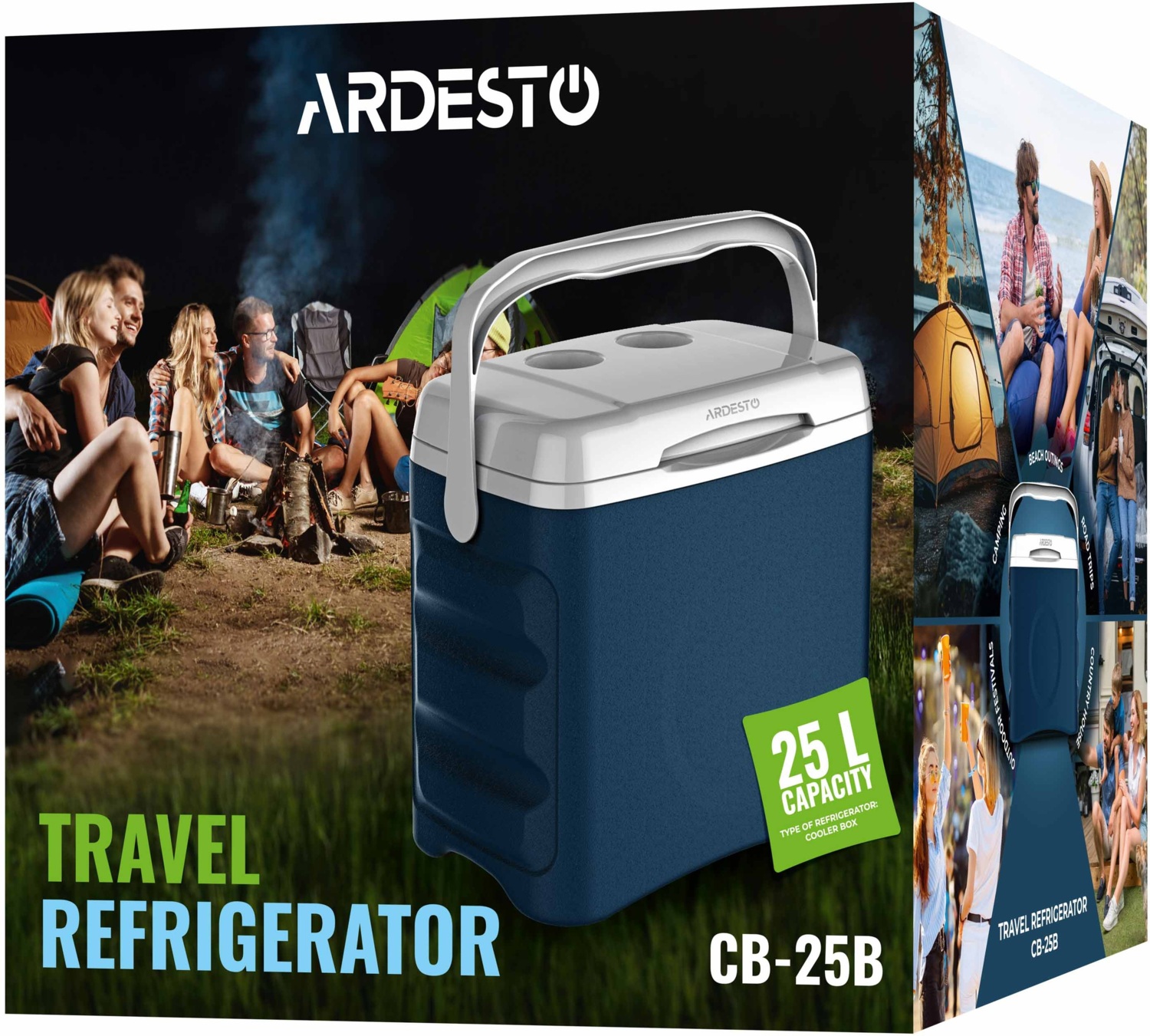 Холодильник дорожный Ardesto CB-25B фото