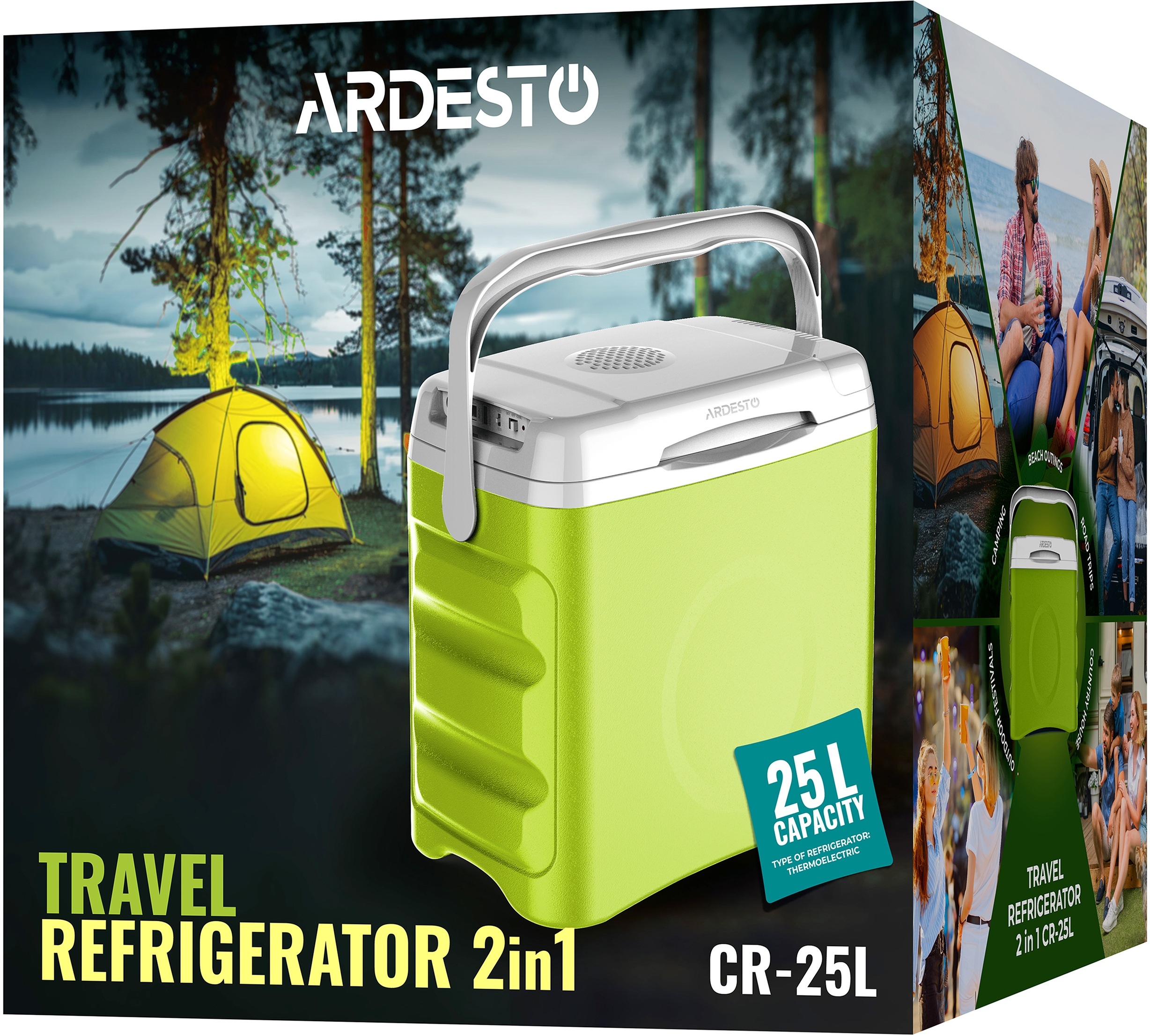 Холодильник дорожный ARDESTO CR-25L фото 7