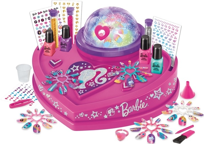 Набор детской косметики Cra-Z-Art Barbie All in One Nail Studio (34052CRA) фото 