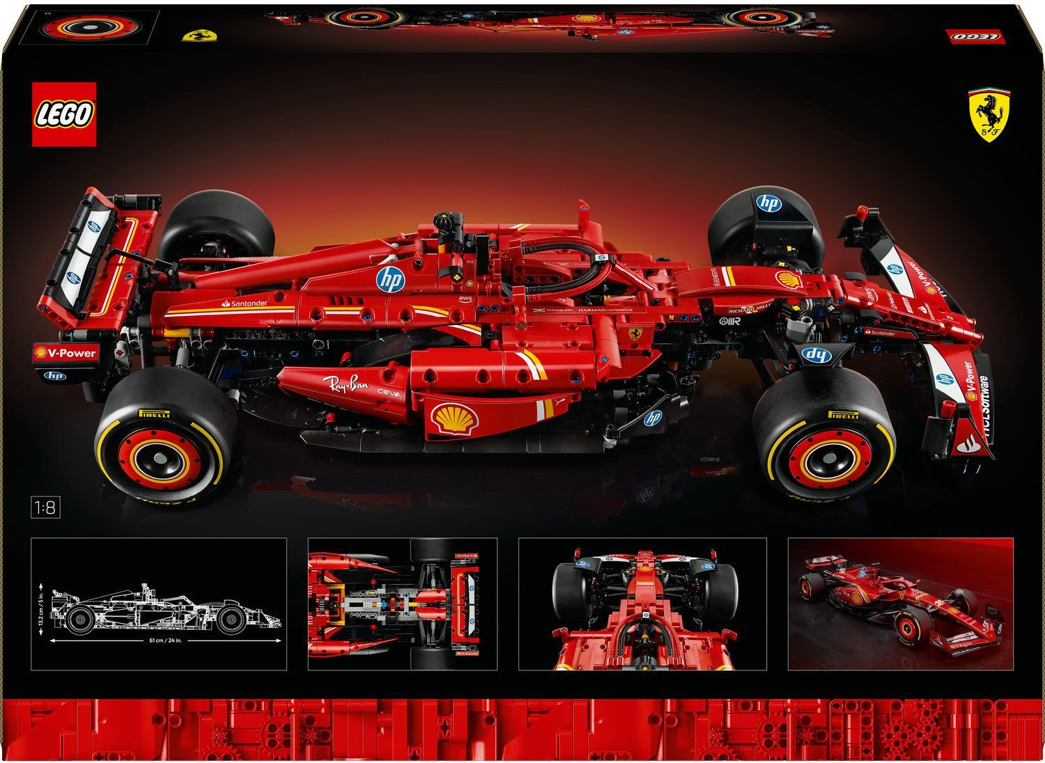 LEGO 42207 Technic Автомобіль F1 Ferrari SF-24 фото 13