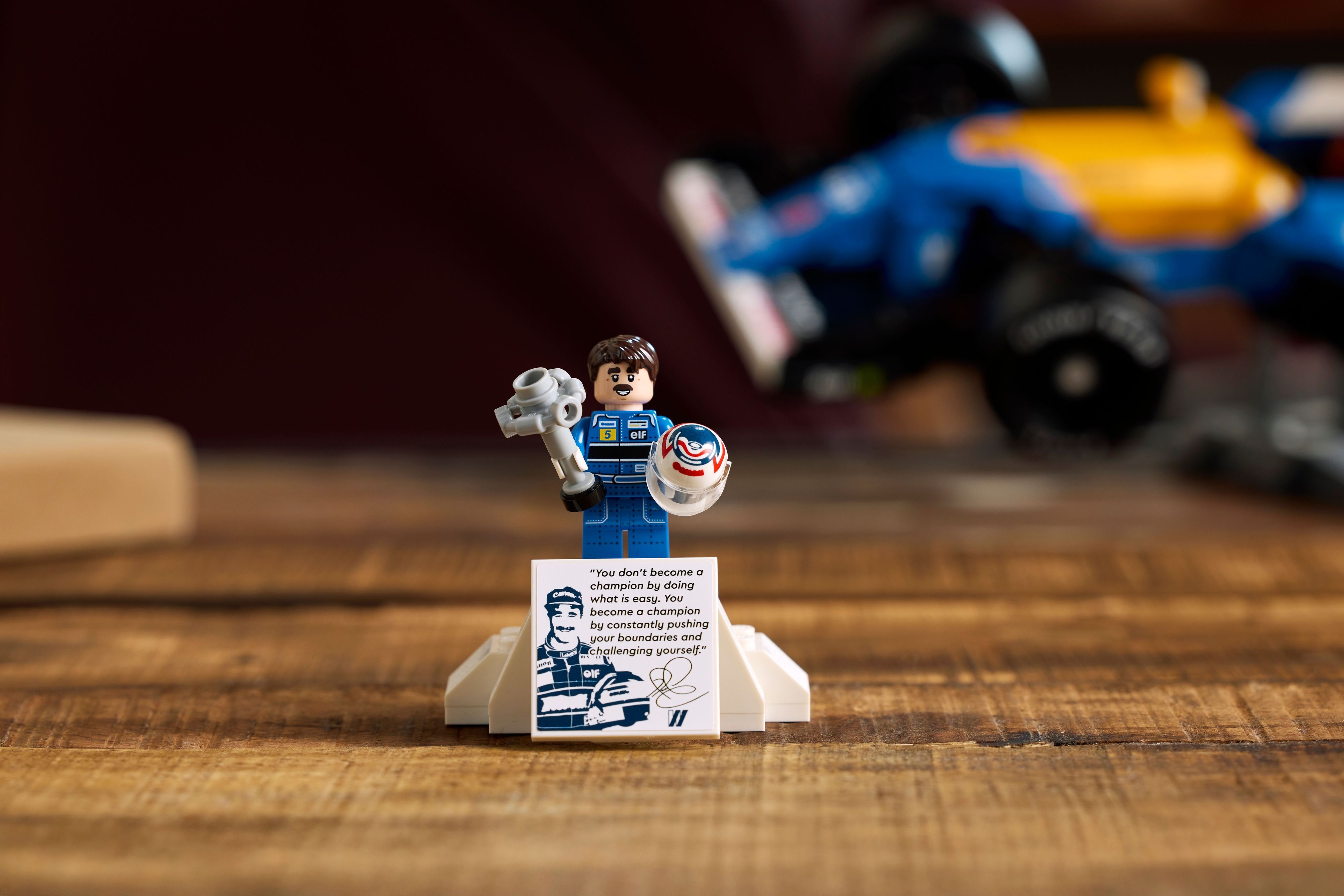 LEGO 10353 Icons Williams Racing FW14B и Найджел Менселл фото 11