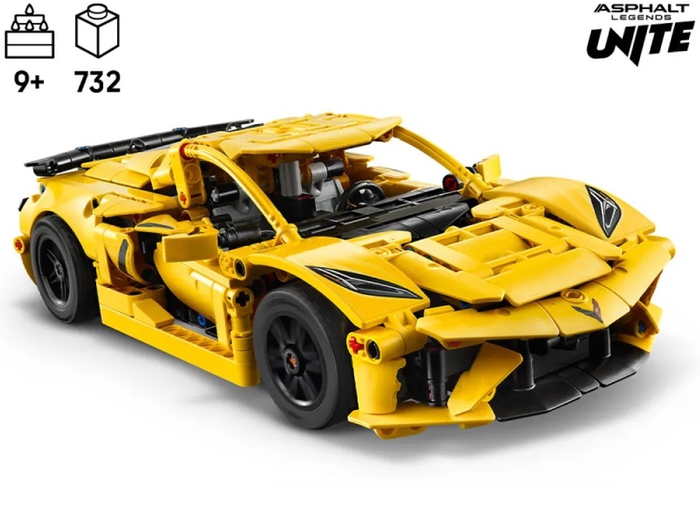 LEGO 42205 Technic Chevrolet Corvette Stingray фото 2
