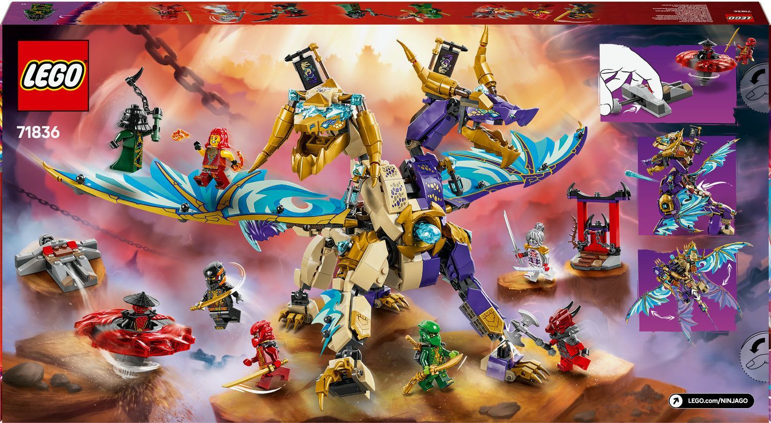 LEGO 71836 Ninjago Arc Dragon of Focus фото 12