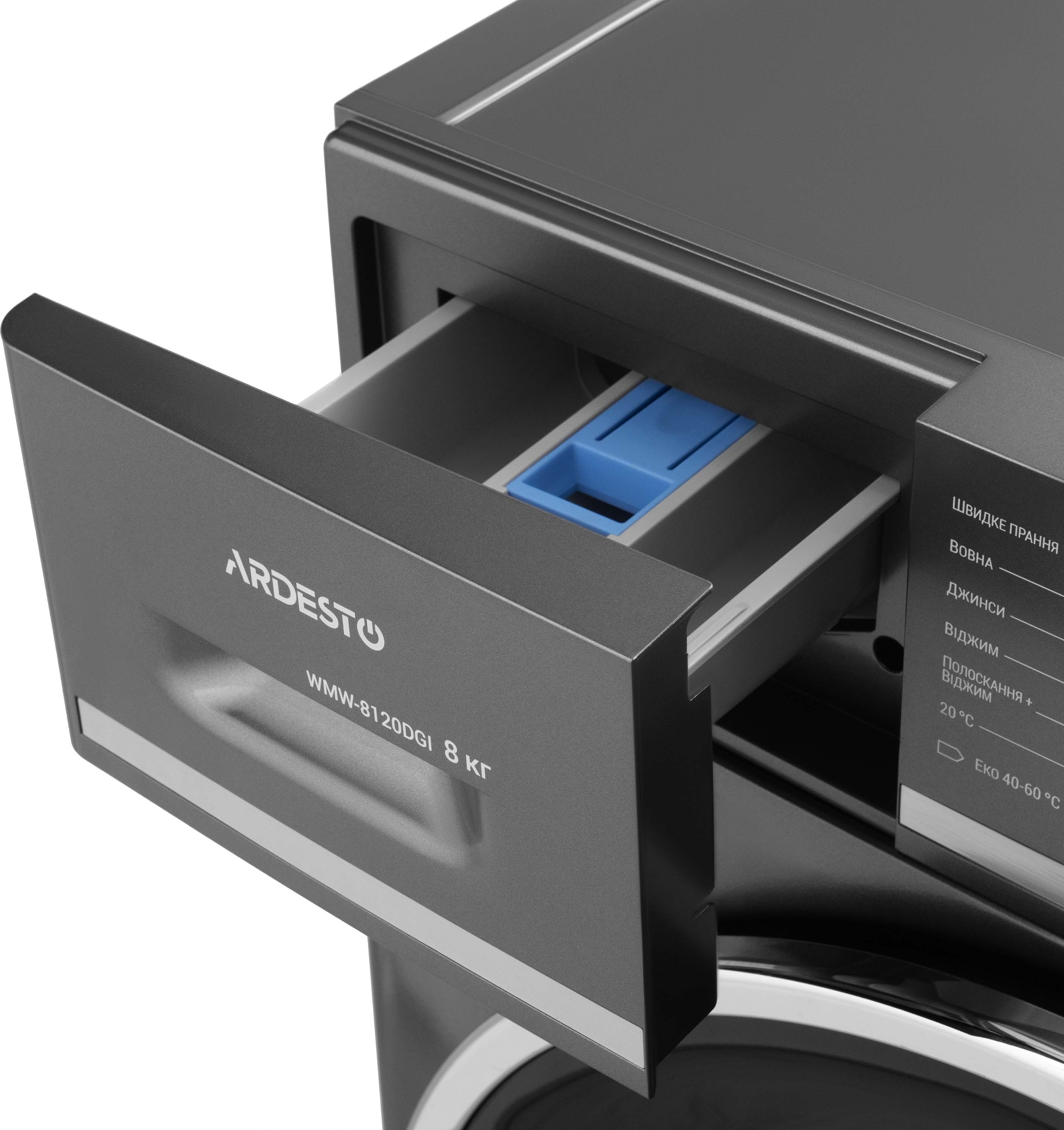 Стиральная машина ARDESTO Black Mars WMW-8120DGI фото 4