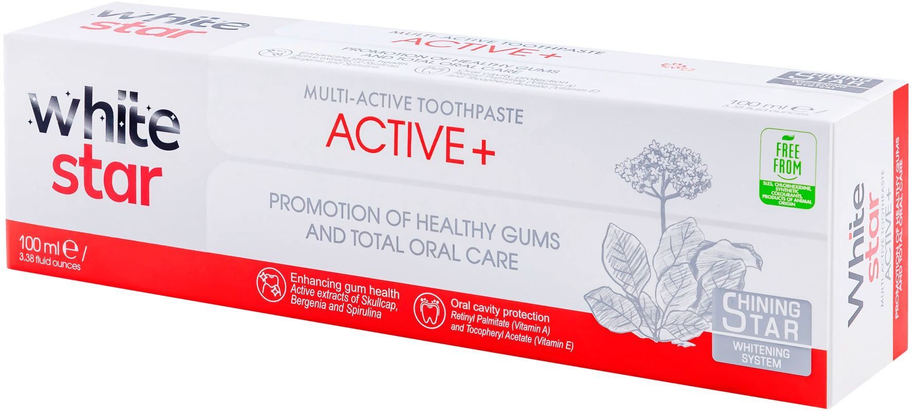 Зубна паста White Star Multi-Active Active+ 100mlфото2