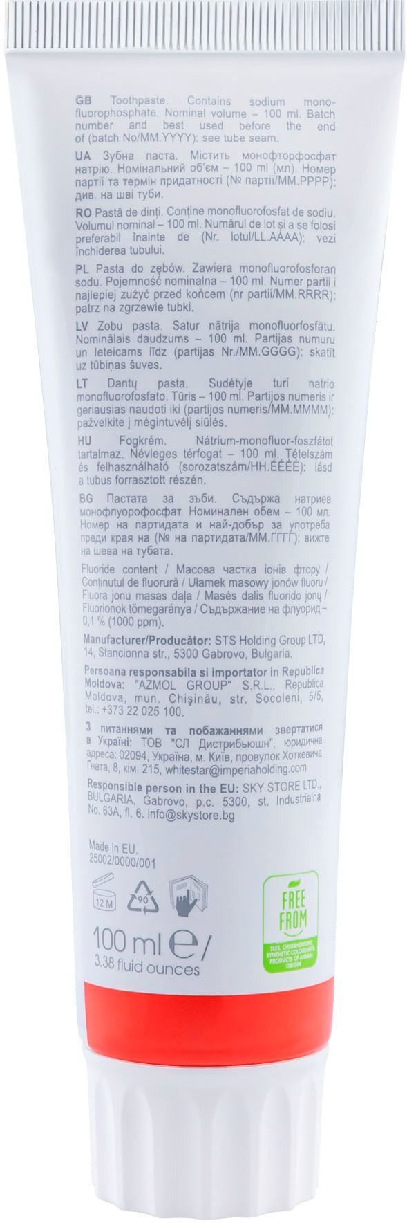 Зубна паста White Star Multi-Active Active+ 100mlфото5