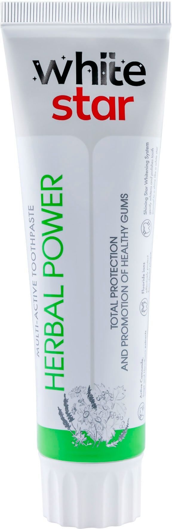 Зубна паста White Star Multi-Active Herbal Power 100mlфото4