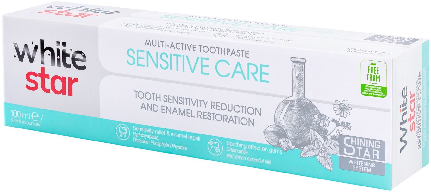 Зубна паста White Star Multi-Active Sensitive Care 100mlфото