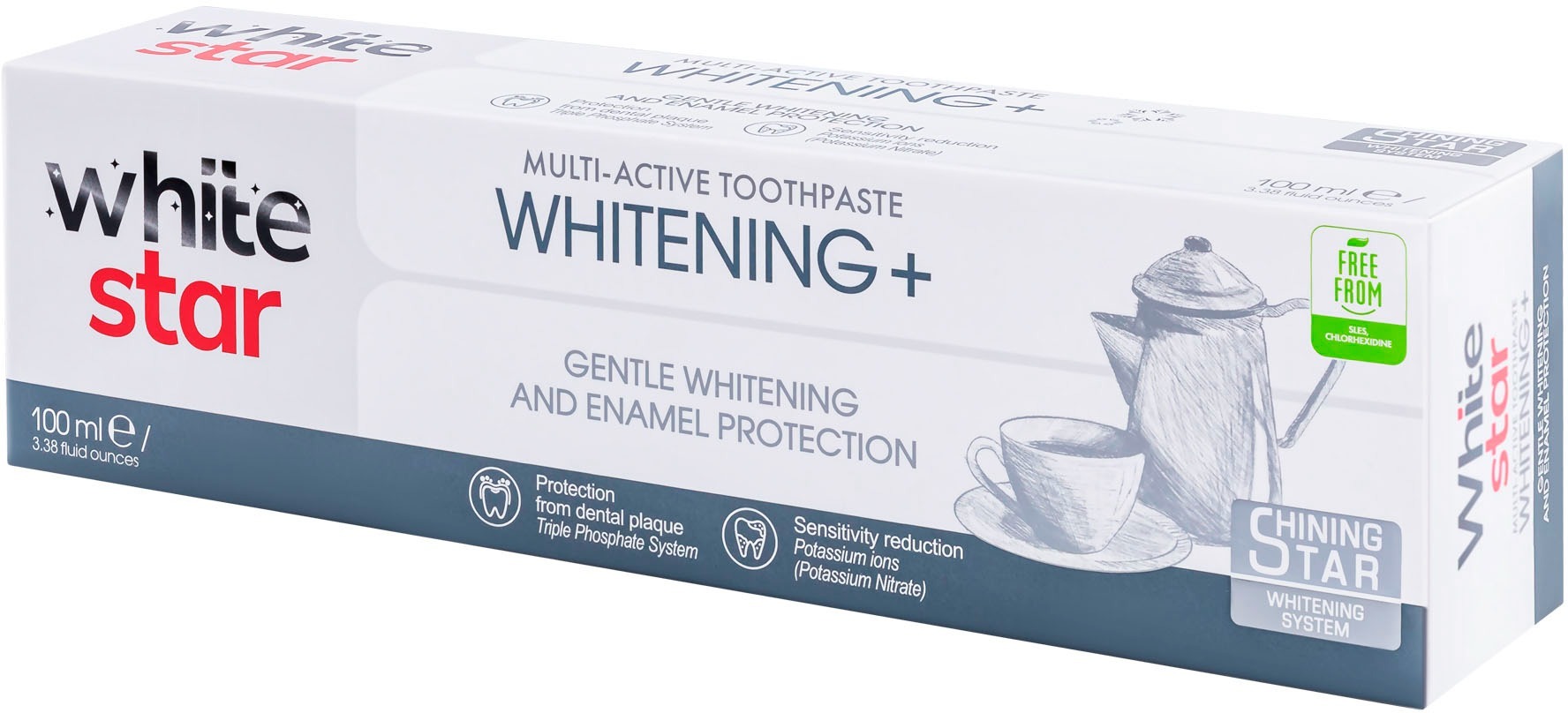Зубна паста White Star Multi-Active Whitening+ 100mlфото2