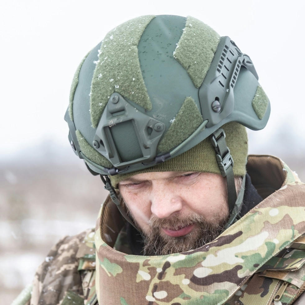 Шолом Українська Броня MICH Буйтур 1.0, розмір XL, зелений (MICHXLRG)фото10